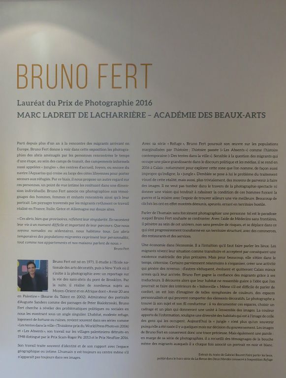Photos de Bruno Fert, prises pendant l'année où il est allé à la rencontre des migrnants en Europe
